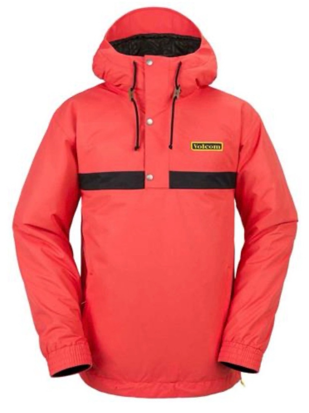 Volcom Men's pink Hooded Pullover Jacket